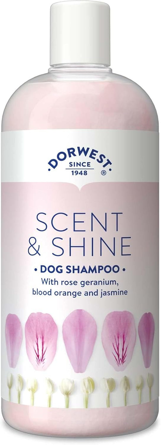 Dorwest Scent & Shine Dog Shampoo 500Ml, All-Natural Pet Shampoo – Hydrating, S