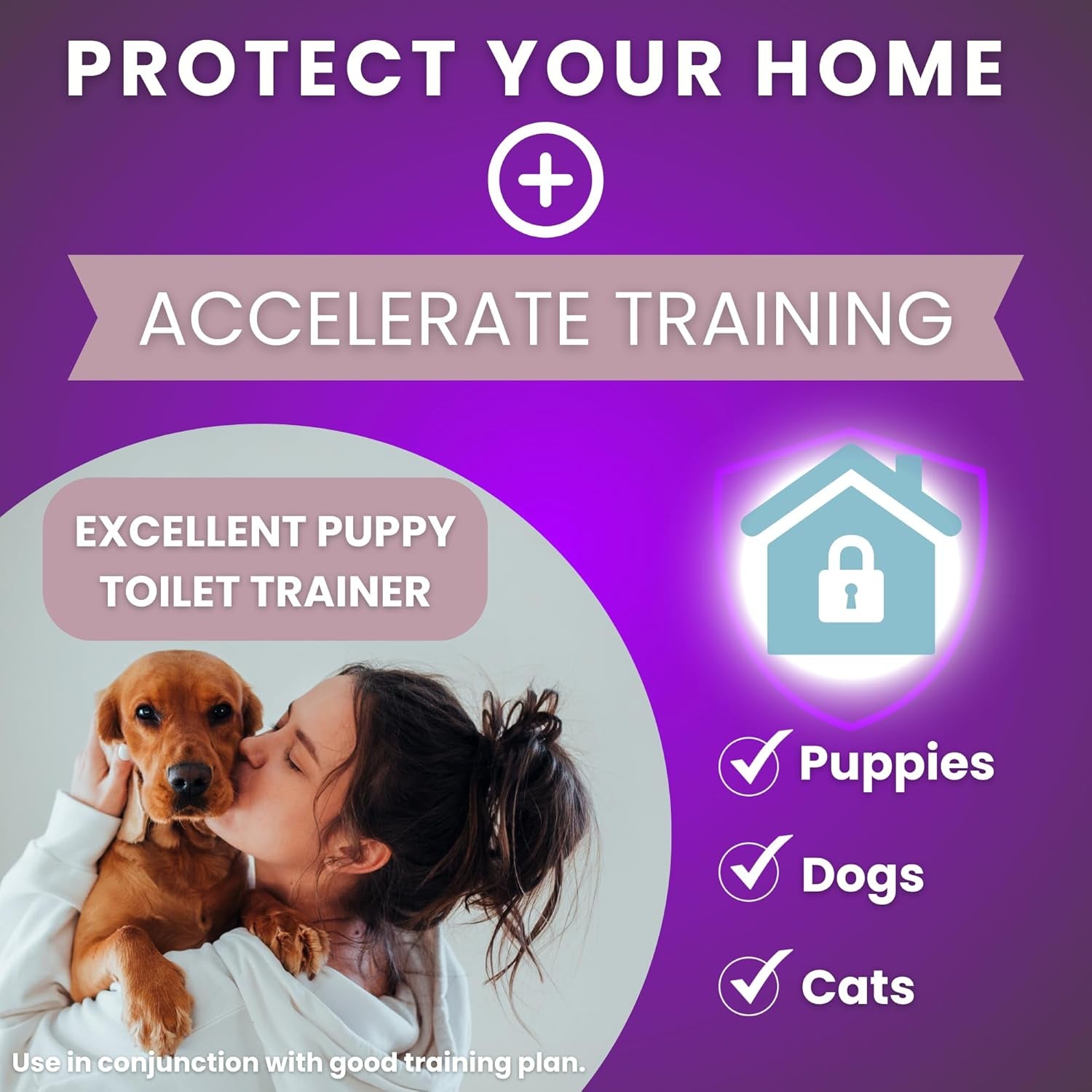 3-In-1 Pet Urine Enzyme Cleaner for Carpets, Furniture and Flooring, Removes Pee